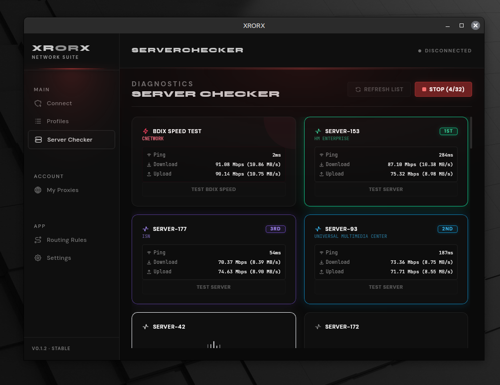 Real-Time Server Checker